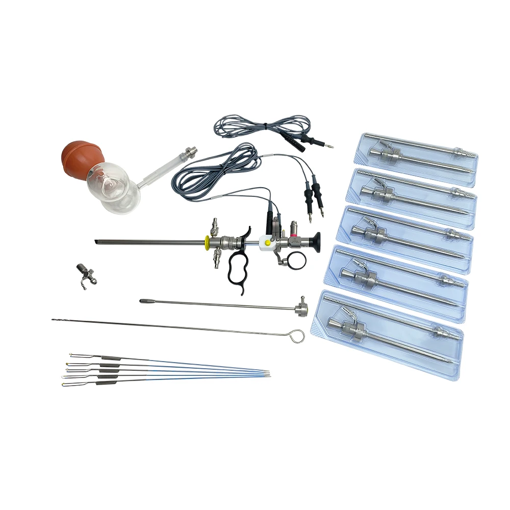 German quality Urology Resectoscope instrument sets Medical Urology bipolar Resectoscope set  Electrode Cutting Loop Turp