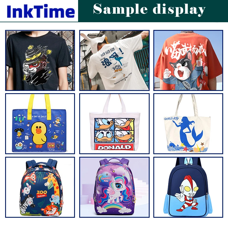 IT-H301 EPSN F1080 Printhead Dtf Thermal Sublimation Digital Printer Plotter With Shaker Powder Machine