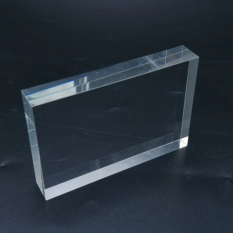 Transparent  4x6 acrylic blocks wholesale acrylic photo blocks acrylic block display