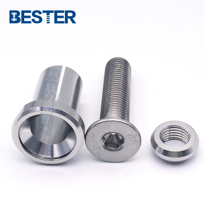 China supplier Stainless Steel 304 316 hex countersunk head type A Tpye B Sleeve Expansion Anchor Through hollow Bolt