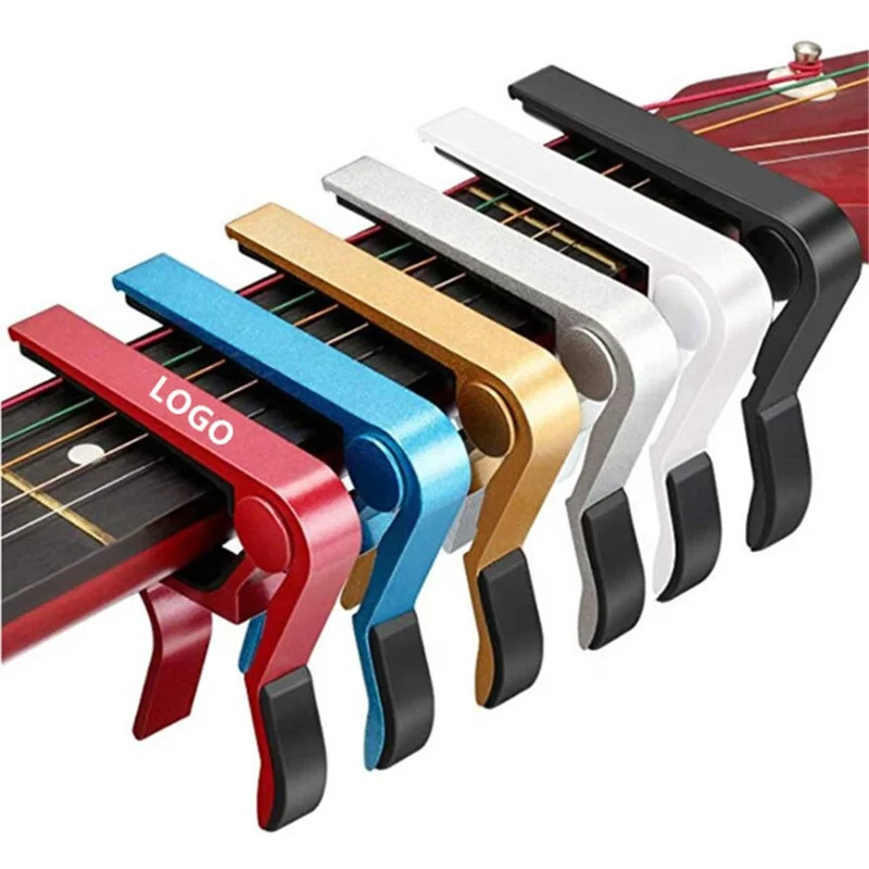 
Wholesale Promotional Custom Printed Universal Aluminum Alloy Guitar Capo 
