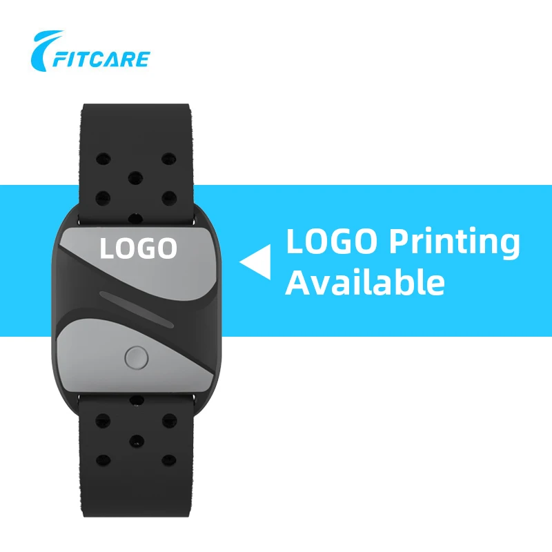Fitcare Manufacturing OEM ODM wearable portable Team group wrist finger chest running training armband heart rate sensor