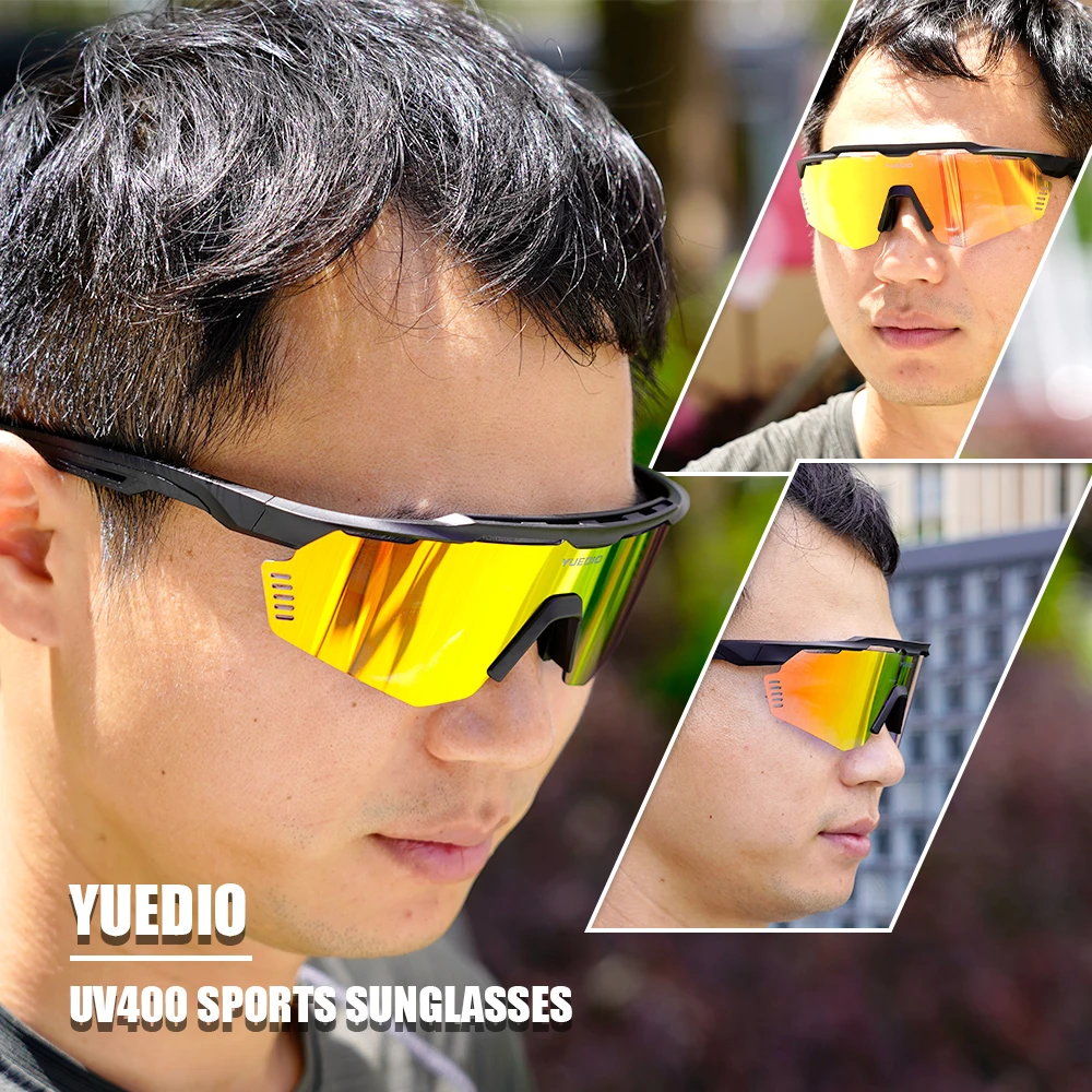 New Photochromic Road Bicycle Cycling Glasses 2 Lens Sports Sunglasses UV400 Trending MTB Biking glasses mtb bicycle eyewear