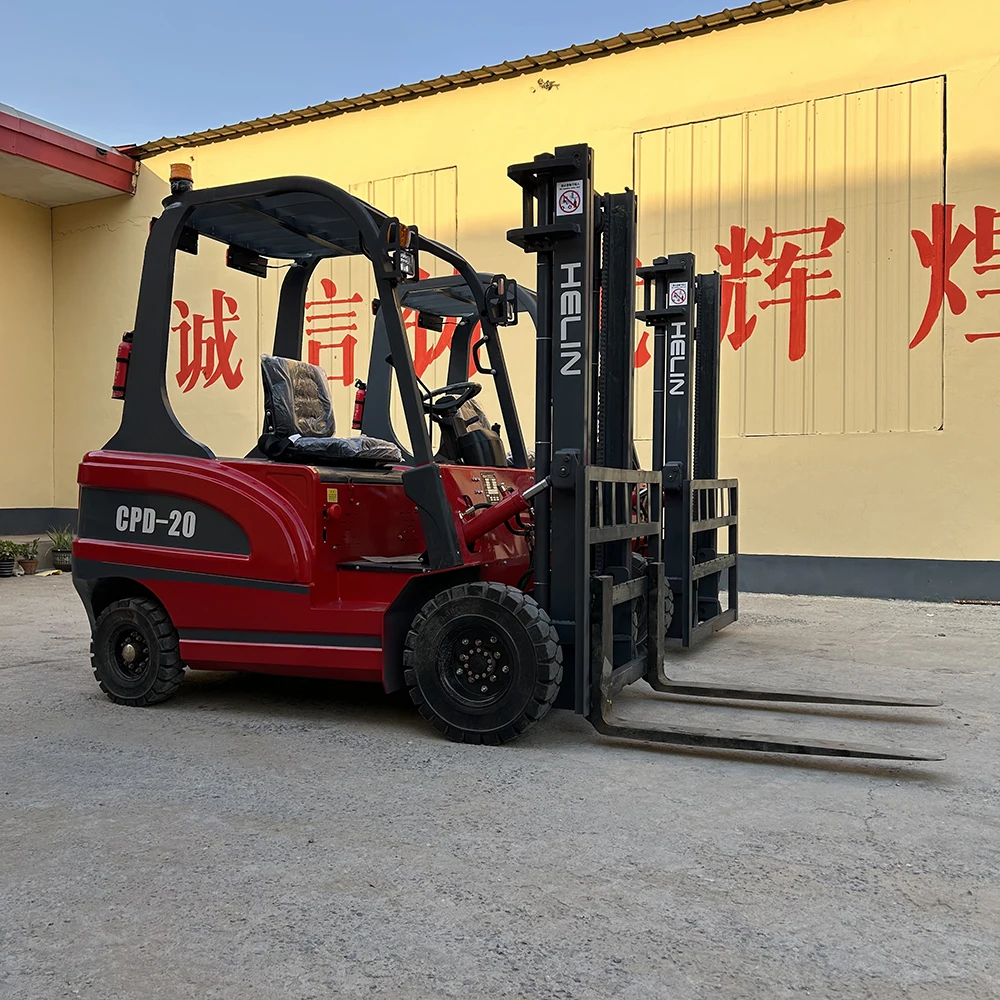 YAHAN Electric forklift truck  3 tons capacity forklift hydraulic stacker