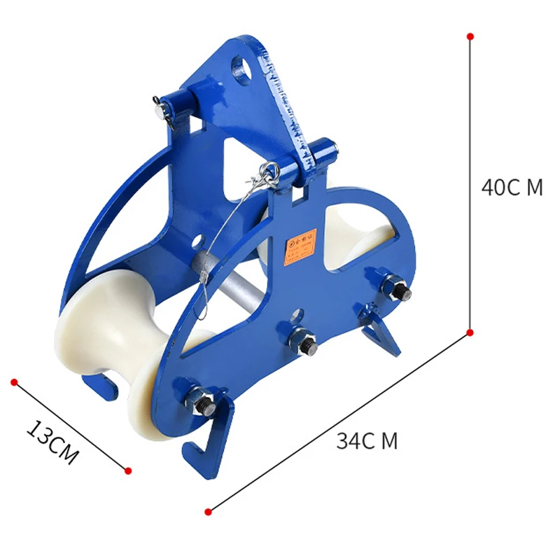 China Manufacturer Custom High Quality Hook Sheaves Wire Rope Pulley Block Chain Traction Wheel Cable sheave OV