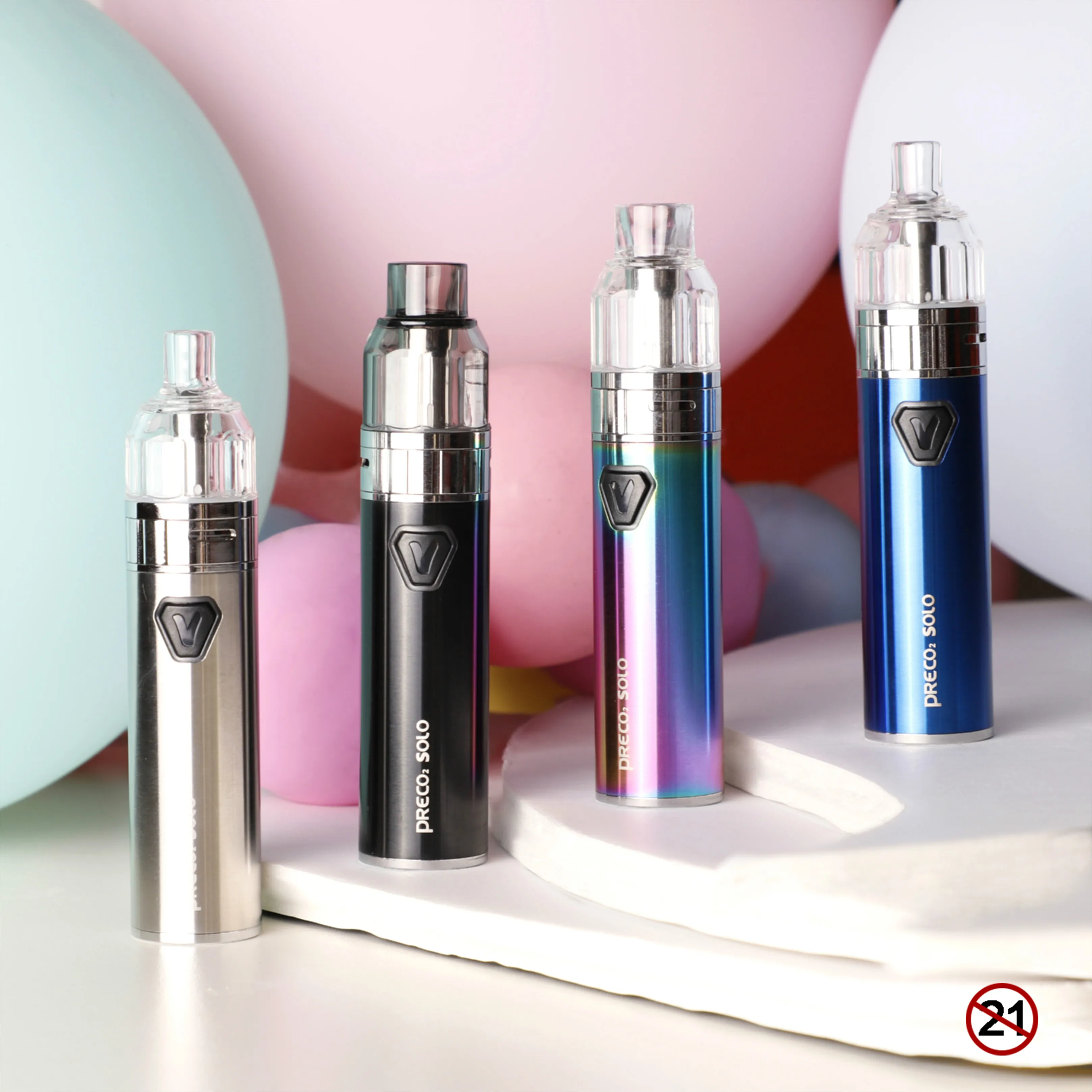 
Colorful vape pen starter kit Vlit Preco 2 solo Kit with Preco 2 MTL/DTL 3.5ml/2ml vape electronic cigarette vape factory price 
