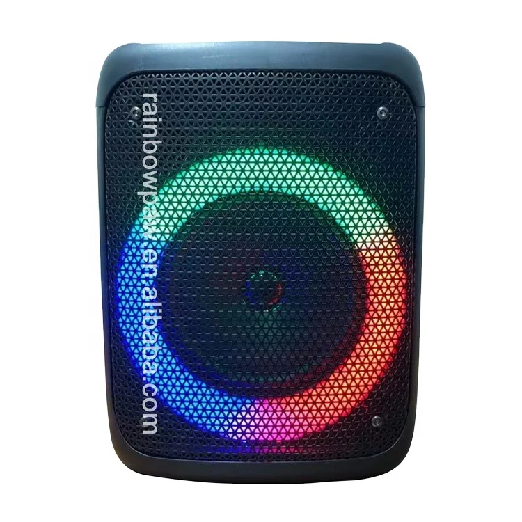 KTS Speaker KTS-1238 Modern latest wireless speaker 6.5 inch Super Good Karaoke Audio Player RGB light support mp3