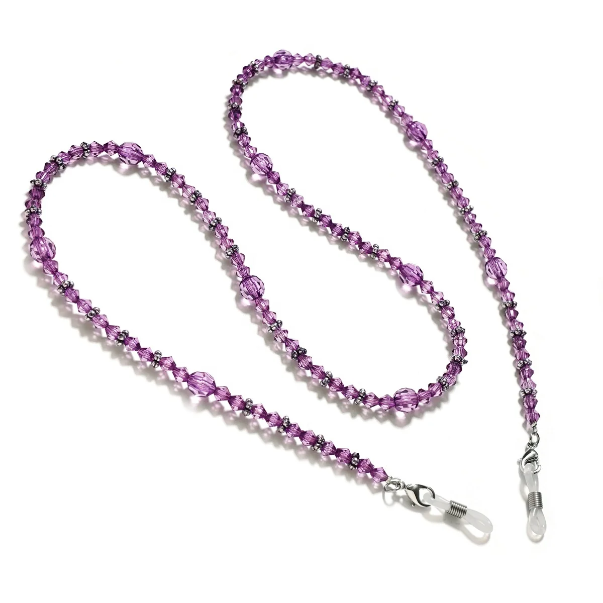 Fashion Seed Beaded Eyewear Chain Masking Chain  Sunglasses Cord Neck Straps Reading Glasses Chain
