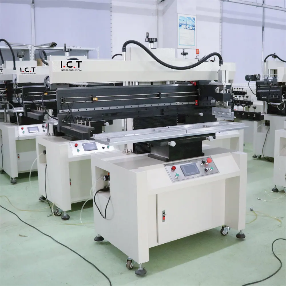 SMT Stencil Printer Semi Automatic PCB Board  Printing Machine Semi Automatic Solder Paste Printer