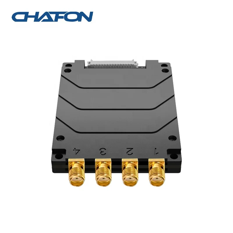 CHAFON multiple ports 25m long distance multiple tags reading impinj E710 uhf rfid reader module arduino Raspberry pi