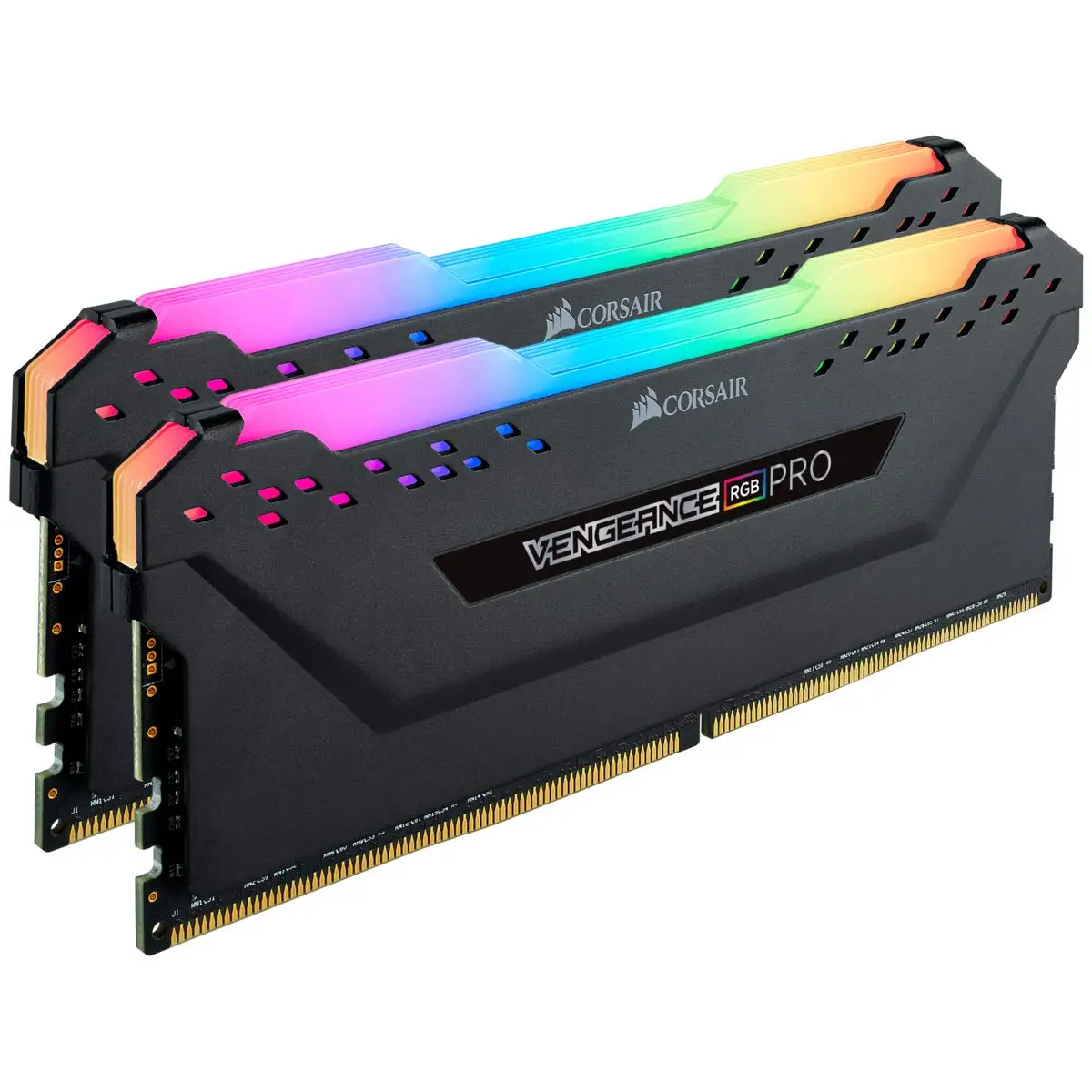 Cors air V enge ance RGB PRO 16GB (2x8GB) DDR4 3200MHz C16 LED Desktop Memory - Black