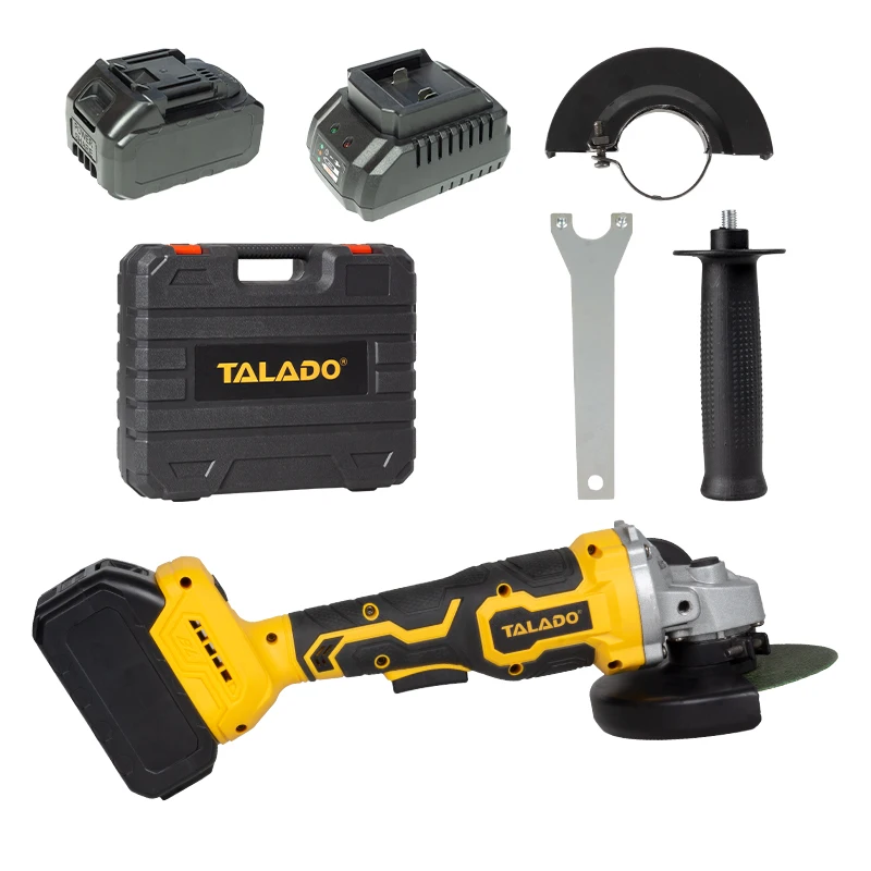 Portable Power Tools 18V / 20V Brushless Cordless Angle Grinder 125mm Cut Off Machine portable wood steel metal cutting machine