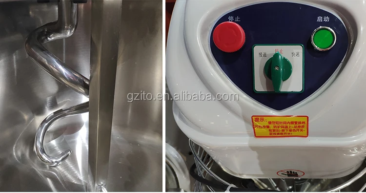 10/20/30 liters food stand mixing machine commercial adjustable speed bread cake dough mixer