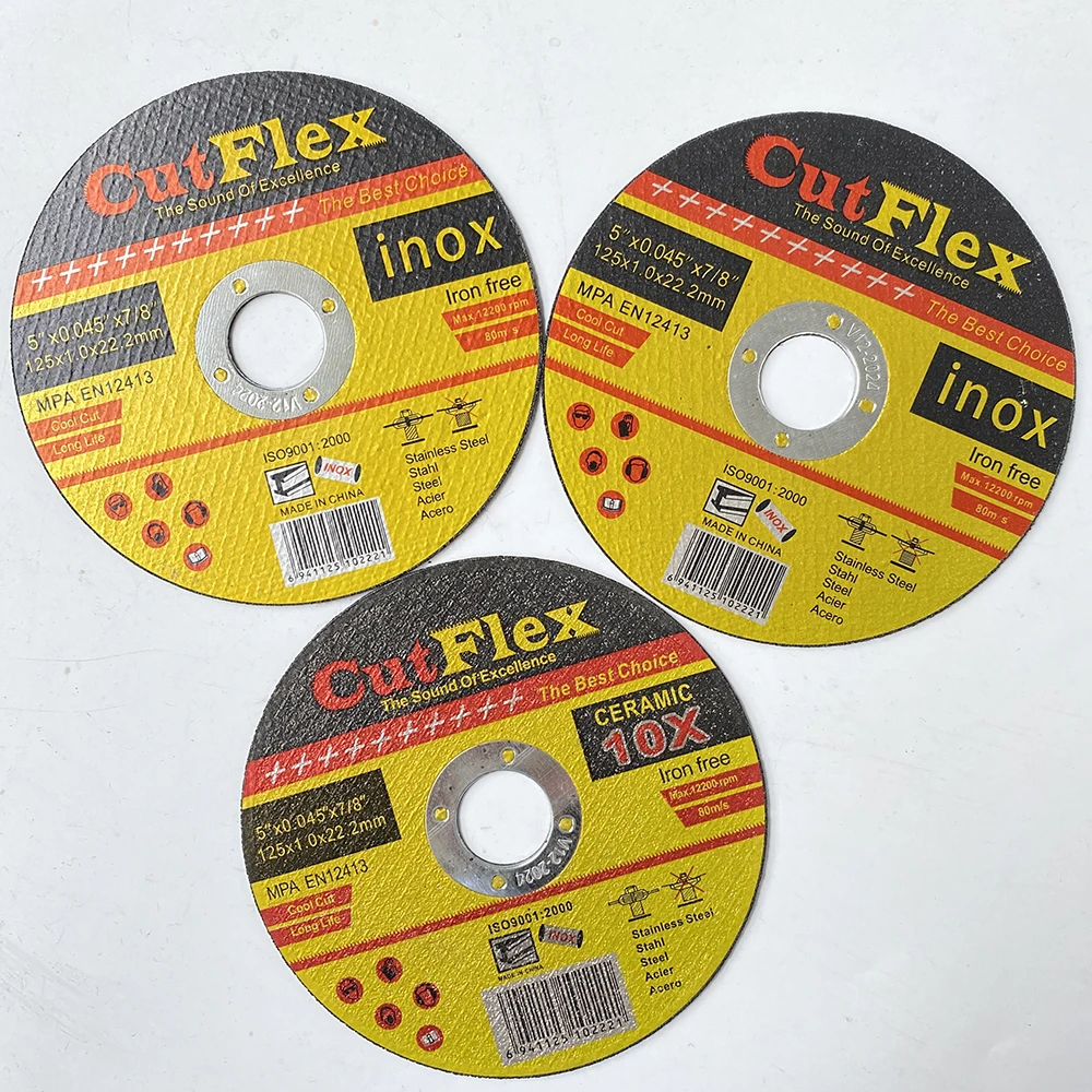 New Design Professional Metal and stainless steel pipe cutting Alumina Abrasive  cutting disc cutting wheel
