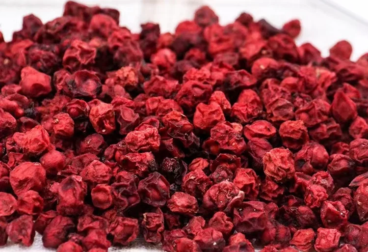 NAN WU WEI ZI natual air dry Schisandra berry fruit tea high quality Chinese herbal tea dried Schisandra chinensis