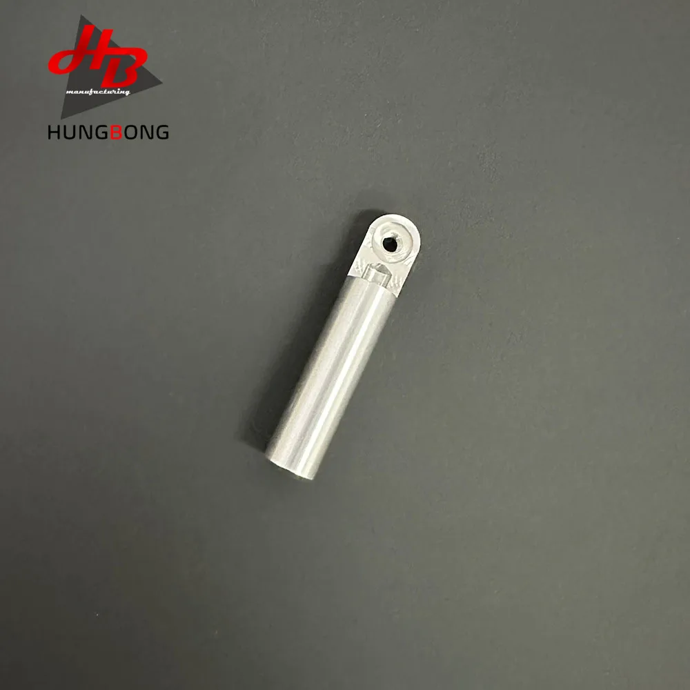 Cnc Lathe Stainless Steel Electroplating Threaded Perforating Roller Tube Shaft