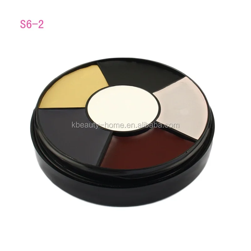 Professional water 6 color magic body paint halloween party cream body face paint bulk