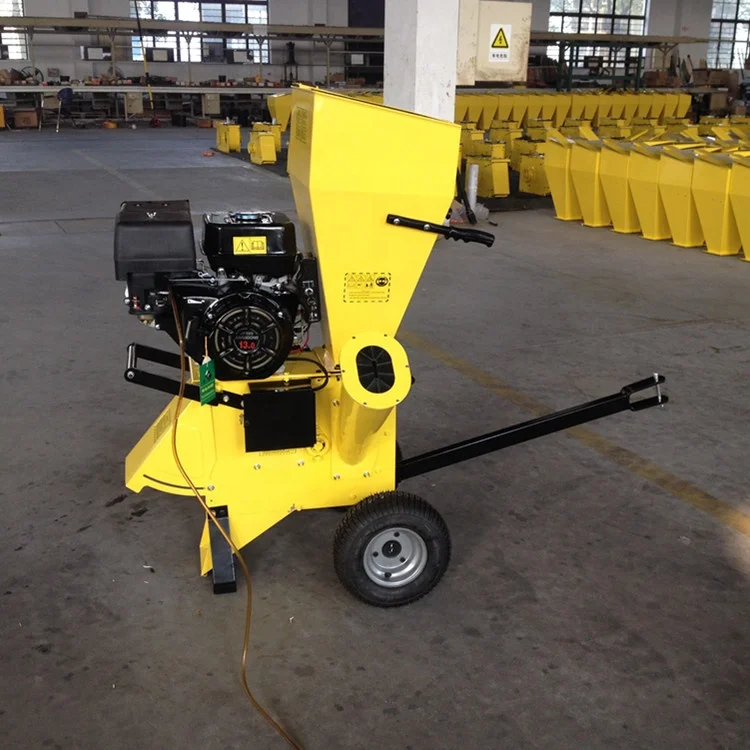 Хорошее качество 13HP бензиновый двигатель ветви дерева измельчитель древесины измельчитель