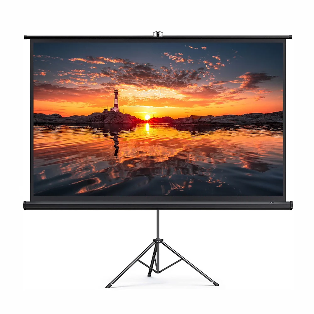 120 дюймовый экран проектора с форматом 16:9 для штатива/экран проектора, экран штатива по конкурентоспособной цене