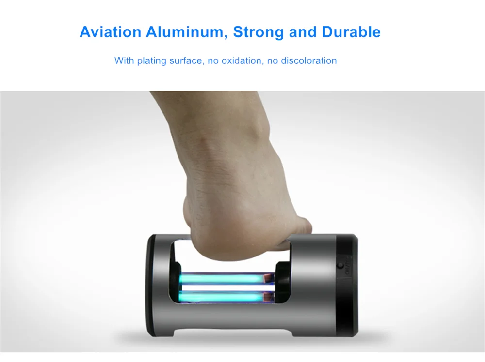 Model DX001 Cold cathode UVC 185nm/254nm sanitizer  99.99%  killing the bacterial, Virus, mite