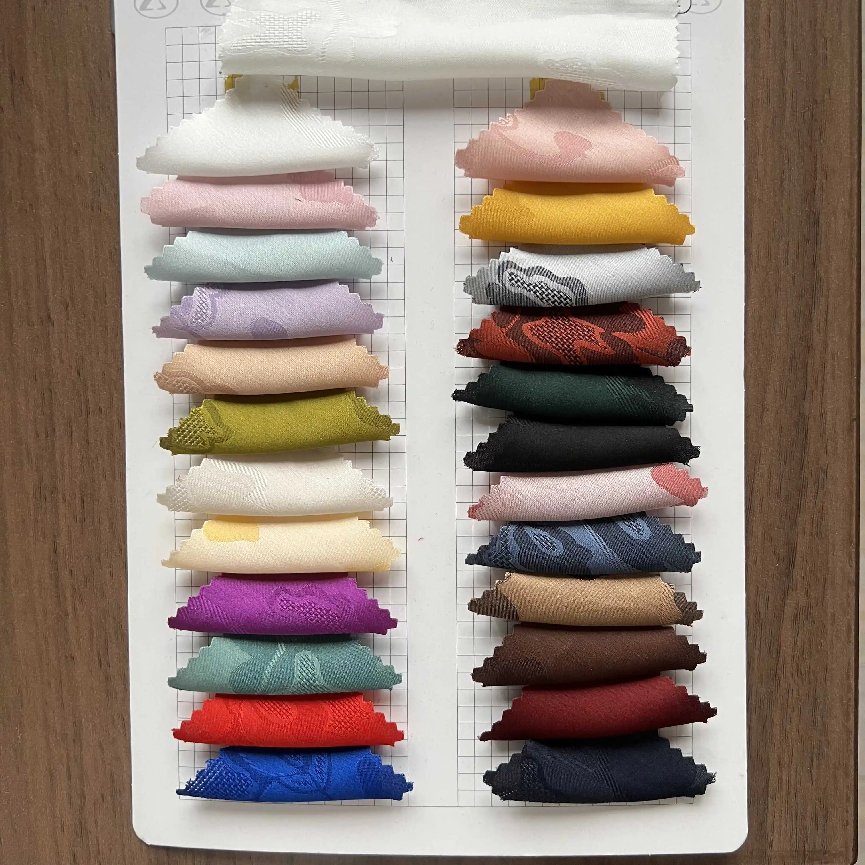 Wholesale in stock high quality lotus imitation mulberry natural silk fabric for clothing