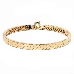 Gold Filled Chain Choker Necklace Wholesale Arrow Shape Gold Plated Choker Jewelry Necklace In Bulk For Men