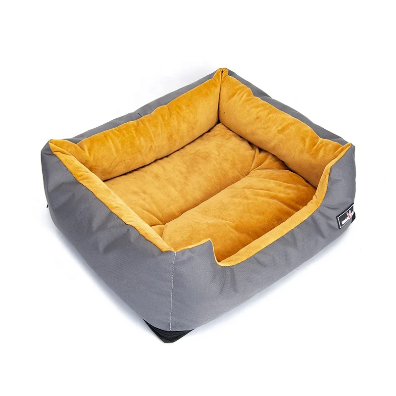 OSOCE C33 пользовательские роскошные легко чистящие мягкие моющиеся хрустальные фланелевые переносные складные лежаки для домашних животных для собак и кошек