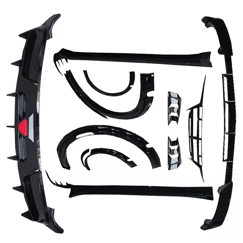 New Arrival Auto Tuning Parts Body Kit Front Lip Skirt Diffuser Spoiler For Tesla Model Y 20-22