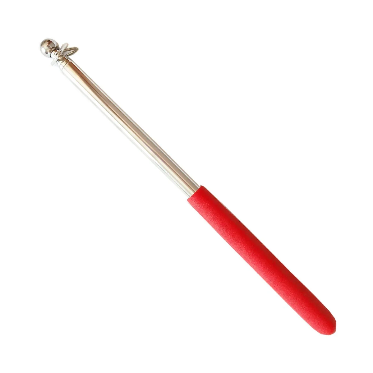 1.2 Meters Flexible Stainless Steel Telescopic Flag Pole For Teaching Pointer Tour Guide