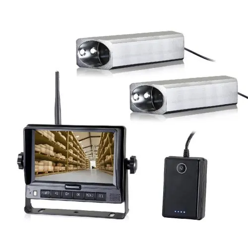 Wireless CCTV Camera System Fork View Rear View Wireless Forklift Camera System