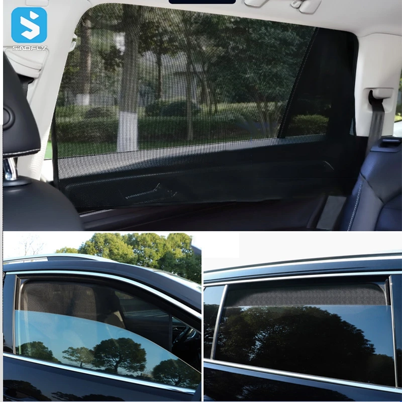 Auto Accessories Privacy Protection Car Window Curtain Blind Side Magnetic Window Car Sunshade