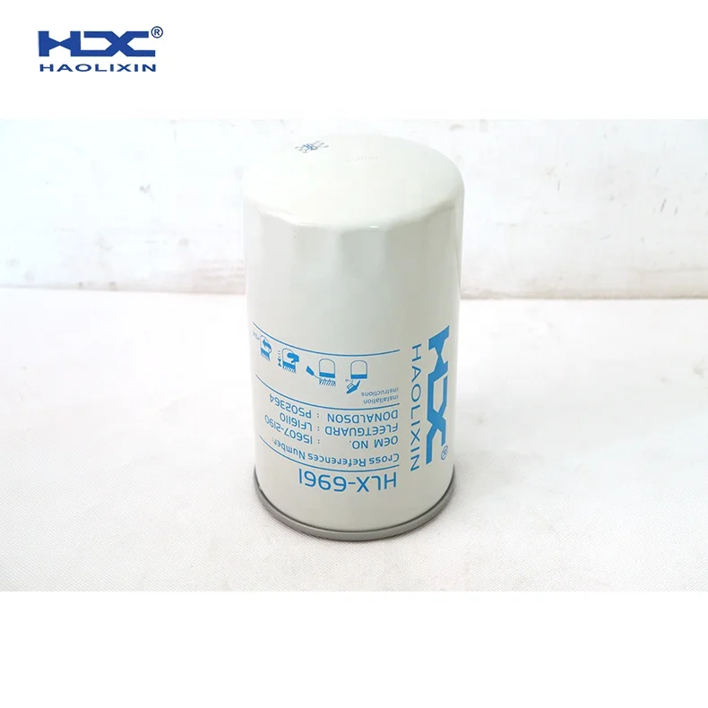 LFP2050 LF3618 LF16110 P552050 P178744 P502364 P551441 LF16226 15607-2190 Dual-Flow Lube Spin-on oil filter 156072190
