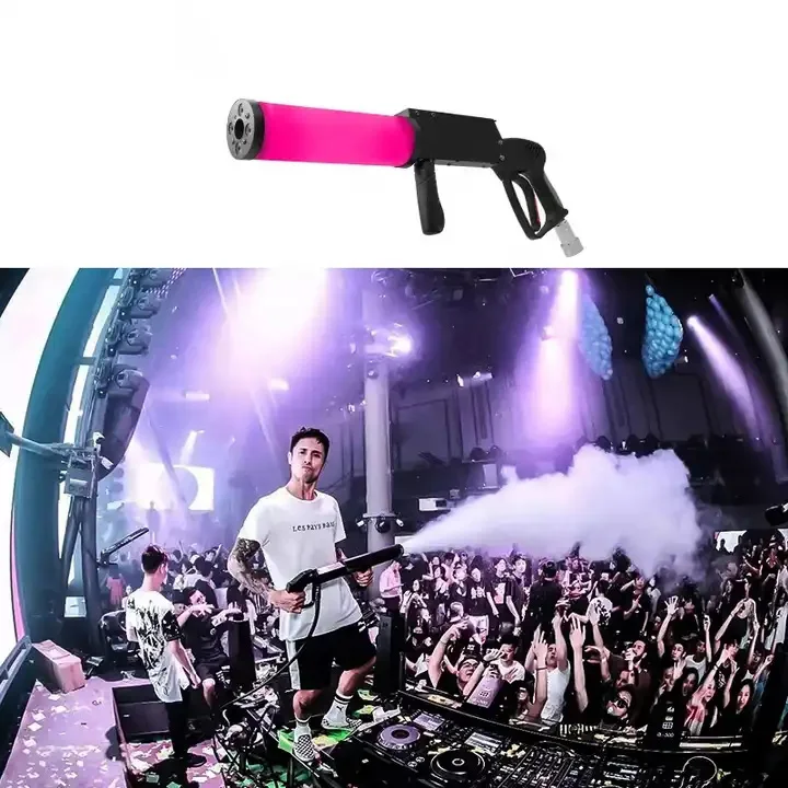 Stage Special Effects Atmosphere Equipment DJ Co2 Gas Column Gun Smoke Jet Fog Machine