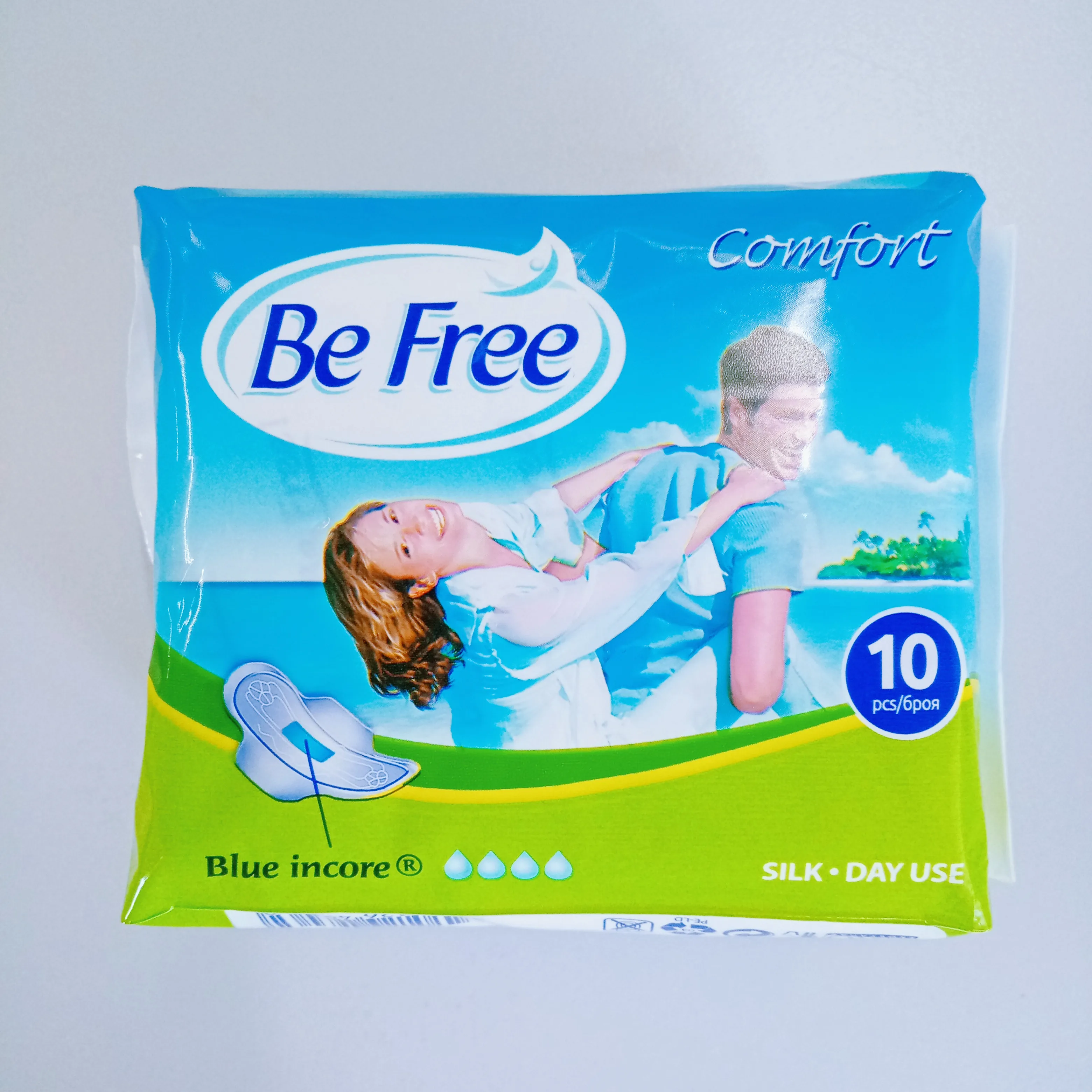 female disposable menstrual period sanitary napkins anion chip sanitary pad