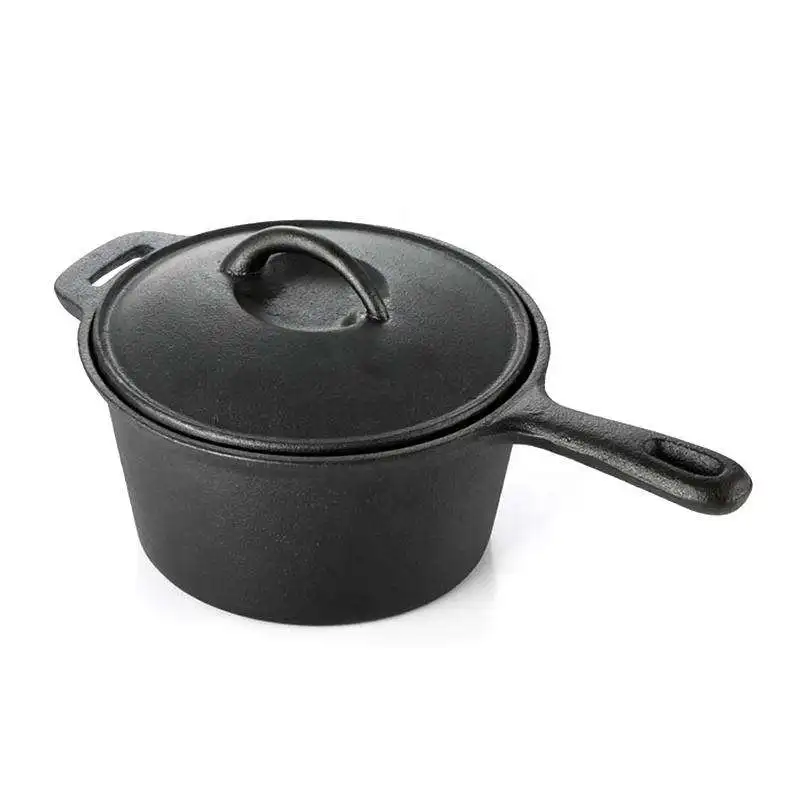 Netherlands Camping iron cast pots Outdoor cooking pot cast iron pot cookware sets