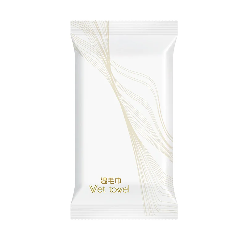 Middle East  Custom logo Individual Face Hand refreshing towel Single Pack Spunlace cotton  Wet Towels