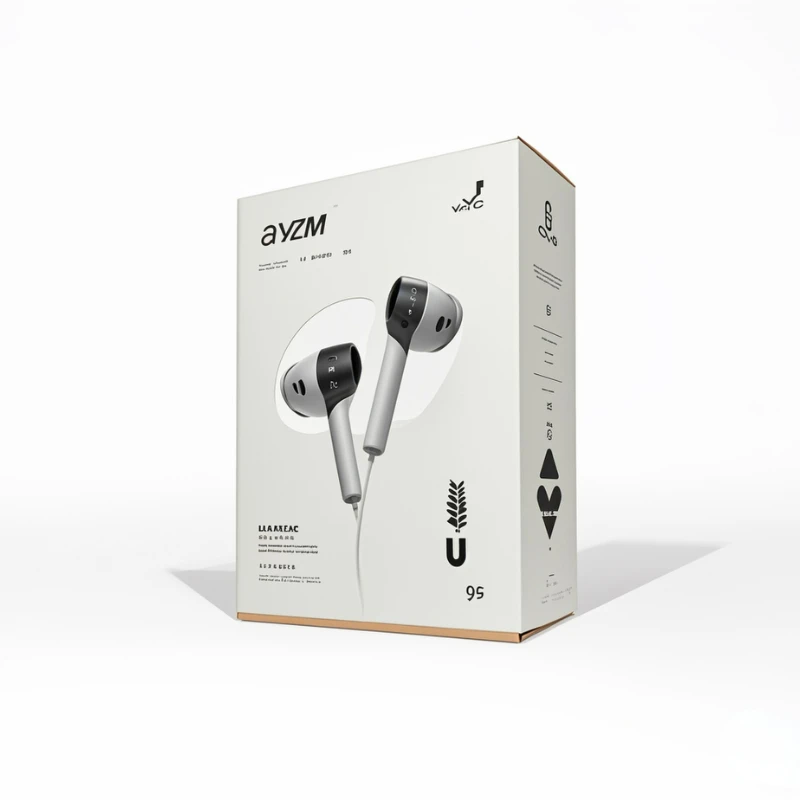 Wholesale Customized Digital Product Packaging Boxes Stamped Headset Data Cable Mouse and Keyboard High Quality Printing