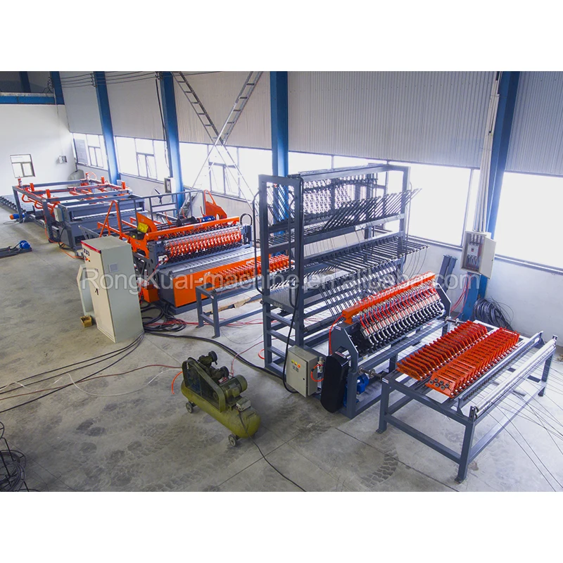 Guarding anti climb 358 fence mesh welding machine 3d metal mesh production line