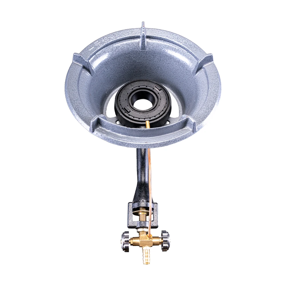 Чугунная кухонная машина для приготовления пищи, газовая плита с одной горелкой