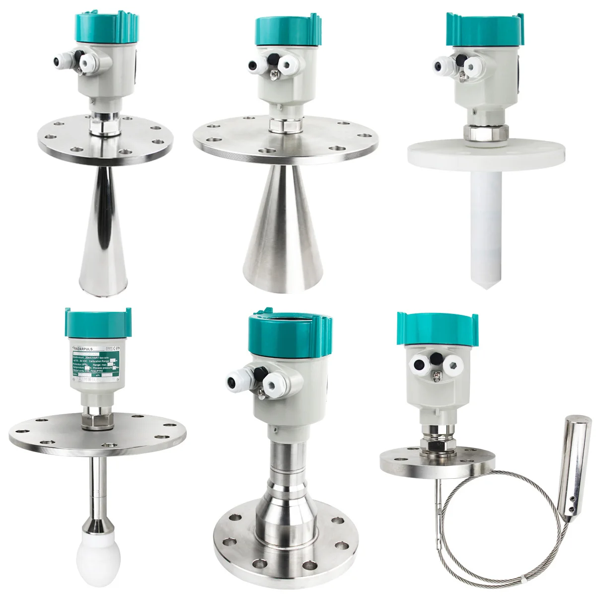 Direct Industry Smart Liquid Radar Level Material Meter Controller High Accuracy Electronic Water Tank Radar Level Sensor Gauge