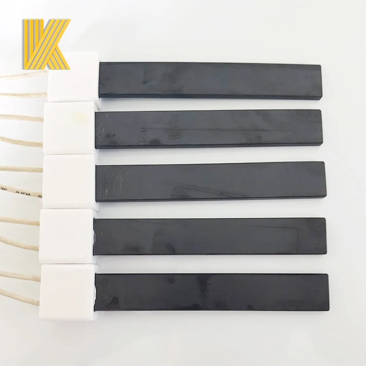 220V 600W Ceramic Heater Ignitor Black Quartz Igniter Silicon Nitride Pellet Igniter for Pellet Stove