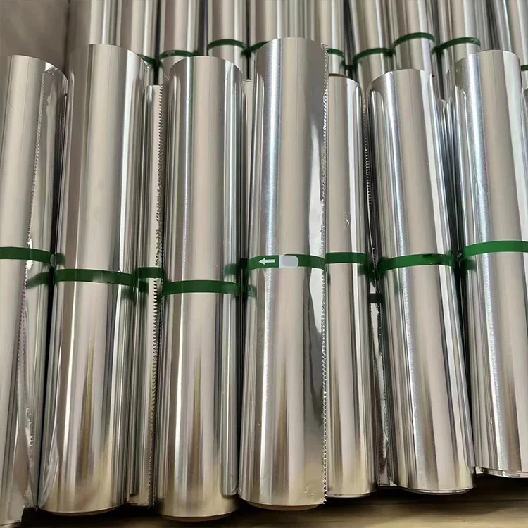 Aluminium Foil Roll Paper 500 custom logo designs aluminum foil pop-up foil for kitchen use