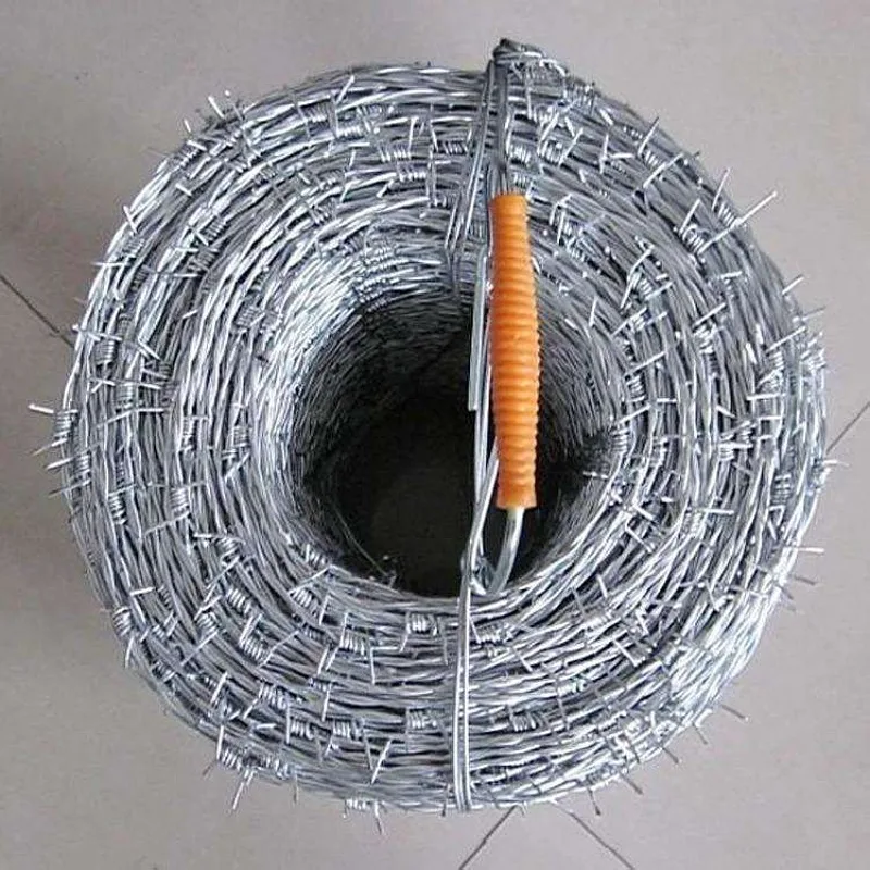 cheap used plastic galvanized iron 2.0mm 10 gauge for sale barbed wire price per tapes meter kg fence roll barbed wire