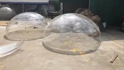 A&C Customized manufacturer clear large acrylic sphere aquarium fish tank