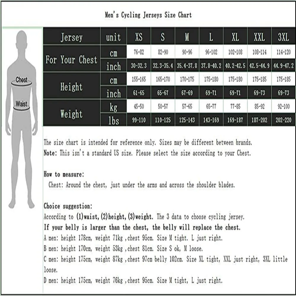 Men Biking Clothes Cycling Jersey Men Road Bike Cycling Jersey Outfit Bicycle Shirts Short Sleeve T-shirts