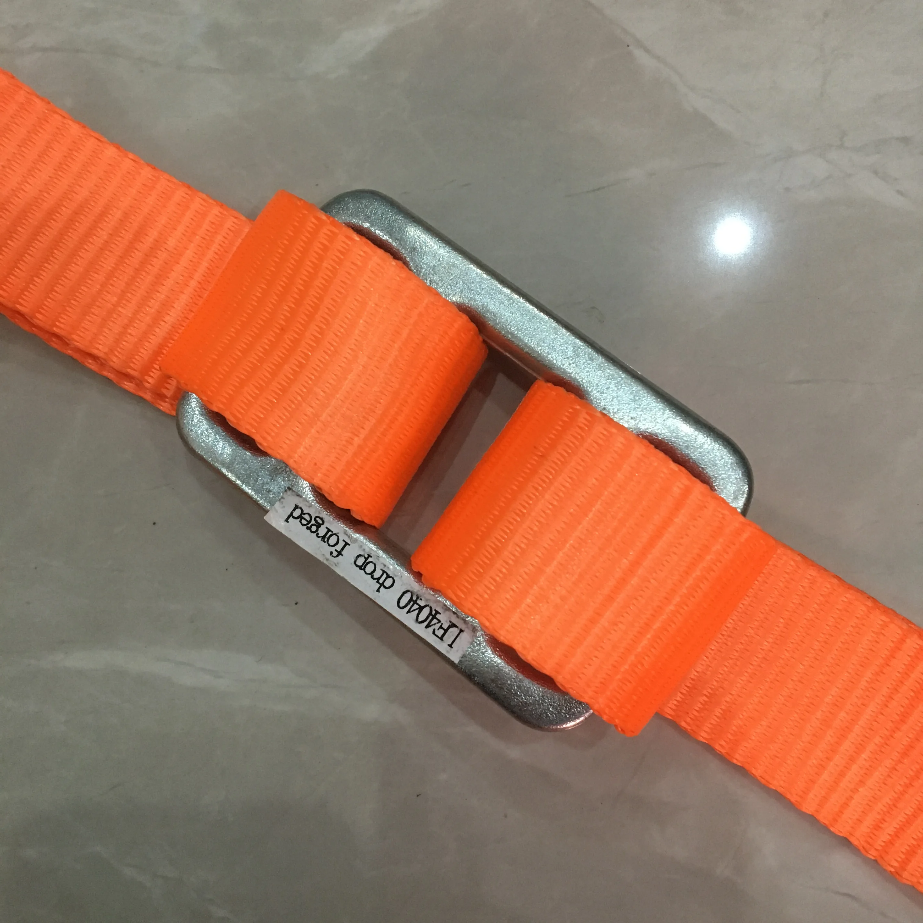 Polyester Lashing Straps With Belt Buckle Hardware 30mm 40mm 50mm