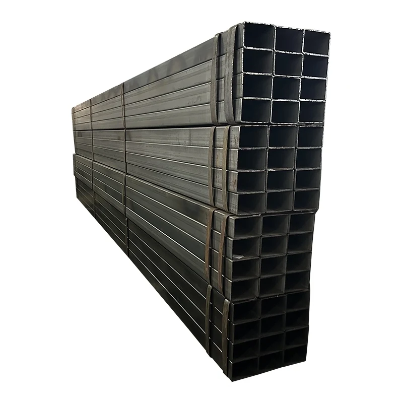 ASTM A500 A/B/C черная стальная полая квадратная труба цена
