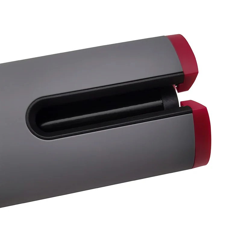  Mini hair curler wireless magic corrugated curling iron lcd screen ceramic heating anti-perm charge wave