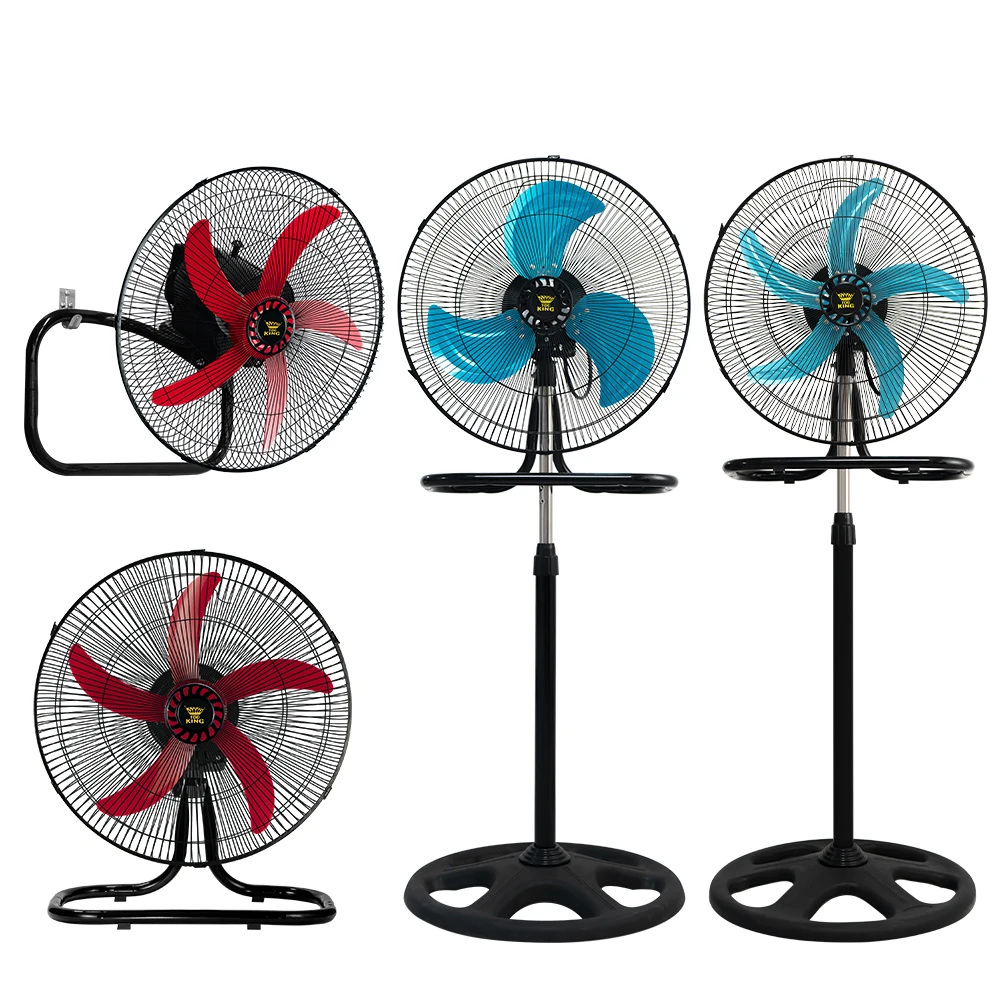 Ventilador Hot Sale 110V 18 Inch Floor Fan Home Office 220V 80W AC Copper Wire Motor Stand Fan