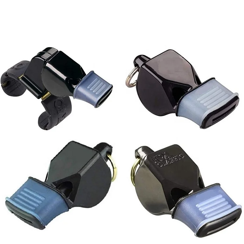 Fox dog training whistle Referee turbo death emergency keychain survival birds car turbo sound safety key finder plastic whistle